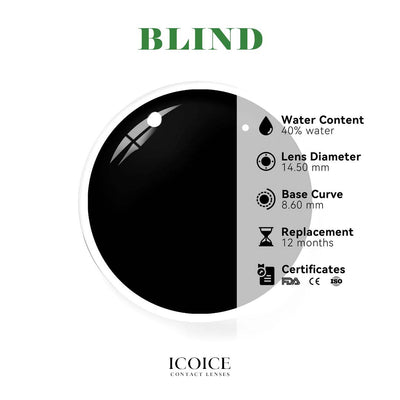 Faight™ - ICOICE Blind Black | 1 Year