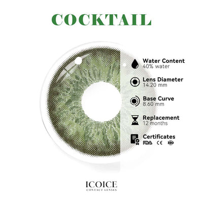 Faight™ - ICOICE Cocktail Mint Julep Green | 1 Year