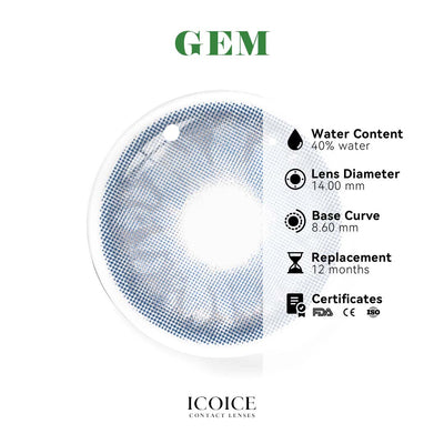 Faight™ - ICOICE Gem Blue | 1 Year